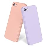 YLK 2 Pack Compatible with iPhone 8 / iPhone 7 / iPhone SE 2020 Case，Silicone Slim Shockproof...