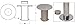 C.R. LAURENCE HR20FSBS CRL Brushed Stainless Floor Socket With Cap for 2" Tubing