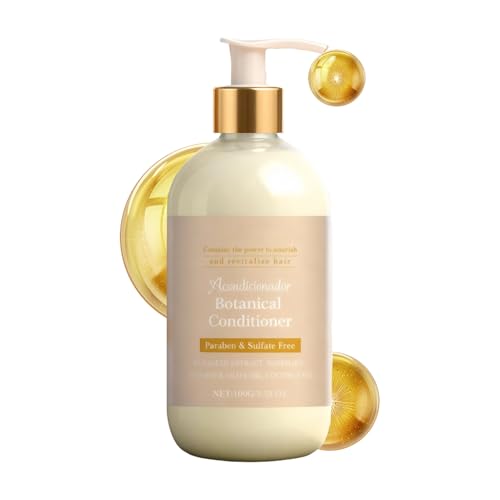 Acondicionador Hidratante - 100g Hidratante Natural | Acondicionador Para Cabello Encrespado | Hidrata, Añade Brillo, Controla El Frizz Y Cabello Suelto, Suaviza, Hidrata, Fortalece, Previene