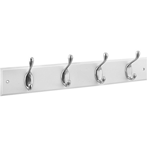 HOOK RACK SATIN NICKEL