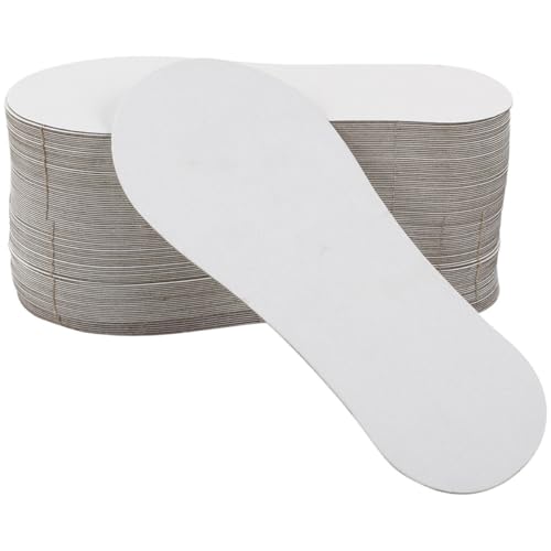 CTIRCHIU Bloqueadores de Calcetines de Cartón para Mujer, 50 Piezas, Insertos para Calcetines de Corte, Organizadores Ecológicos y Reutilizables para Armarios y Cajones, Material Papel