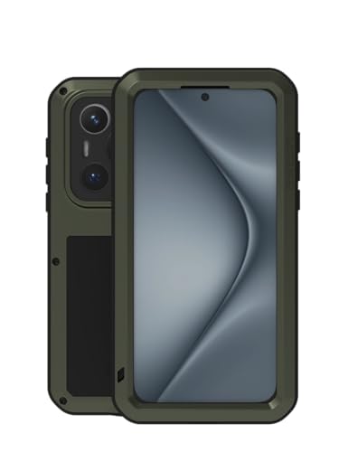 Coque robuste Huawei Pura 70 Pro+ Plus verte et durable
