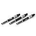 CUESOUL TERO AK7 Aluminum Dart Shafts Balck Built-in Spring Telescopic for Steel Tip Darts and Soft Tip Darts,Set of 3 pcs