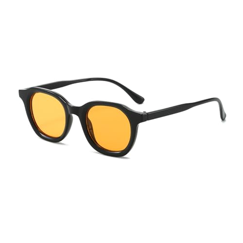 Retro Round Sunglasses for Women Men Fashion Simple Circle Sunglasses UV Protection