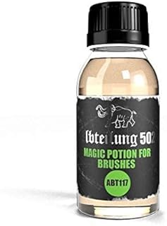 Abteilung502 Magic Potion for Brushes - 100 ml / 3.4 Fl.Oz Jar - Model Building Paints and Tools # ABT117