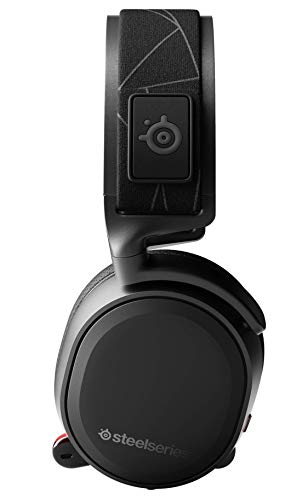 SteelSeries Arctis 7 Cuffie da Gioco - Wireless Senza Perdite - Tecnologia Surround DTS Headphone:X v2.0 per PC e PlayStation 5/PS4 - 10 - 40.000 Hz, Nero