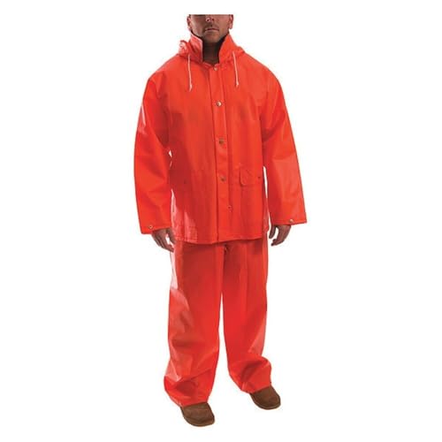 TINGLEY Comfort-Tuff Combinaison de pluie 2 pièces, orange (blaze), Large