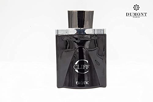 Dumont Cliff Exotic (3.4 Oz) Eau De Parfum – Unisex Perfume Body Spray For Women, Men, Boys, Girls, Her, Him -Long Lasting Cologne With Fresh, Spicy, Woody, Musky, Amber, Vanilla Scent #TOP5
