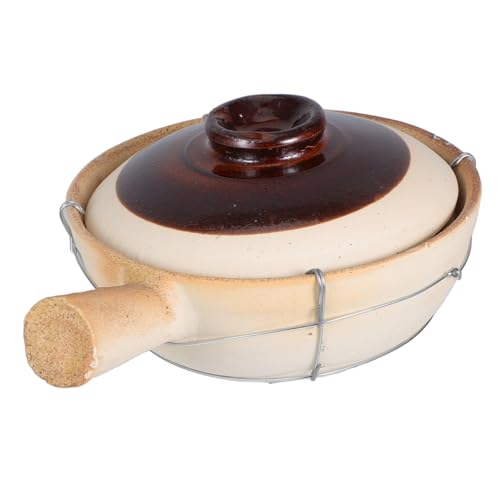 Alipis Cazuela De Barro Tradicional Para Cocinar Olla De Mexicana Para Arroz Sopas y Guisos Para Banquetes y Uso Cocina