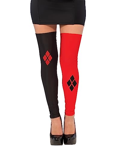 Rubies Official Harley Quinn Thigh High Tights/Leggings Accessory Adults Costume Halloween