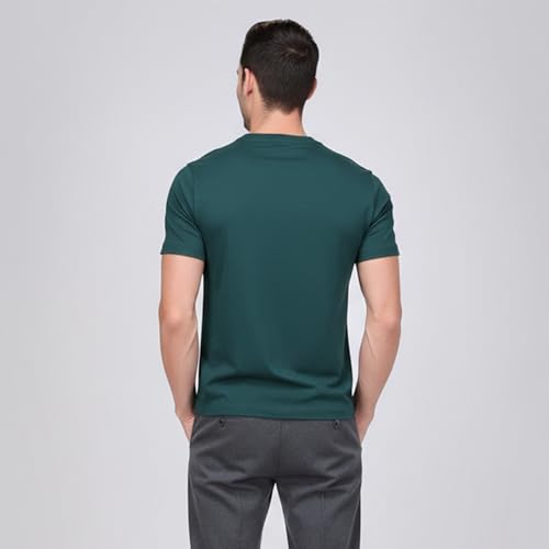 Image of AMUL COMFY Men's Cotton Plain Round Neck Half Sleeve Casual T-Shirts