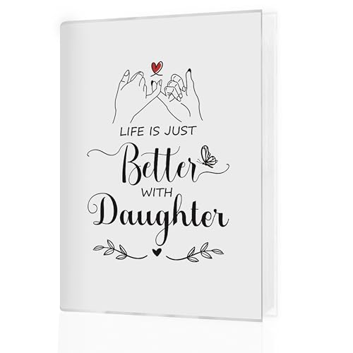 Álbum de fotos para hija, 4x6, 18 bolsillos, 36 fotos, regalo de cumpleaños de mamá y papá miniatura 1
