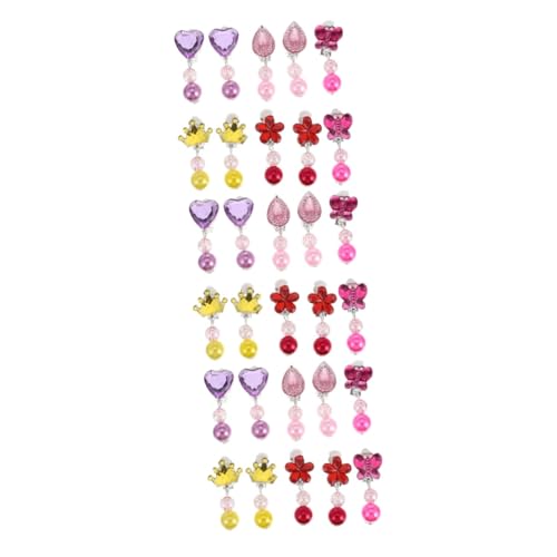 Boucles d'oreilles pour la fille pour s'amuser à se déguiser en princesse