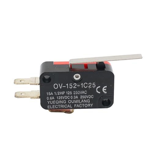 Interrupteur de fin de course V-15 actionneur robuste pour automatisme industriel 10A