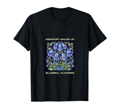 Flores Bluebell - Newport Camiseta