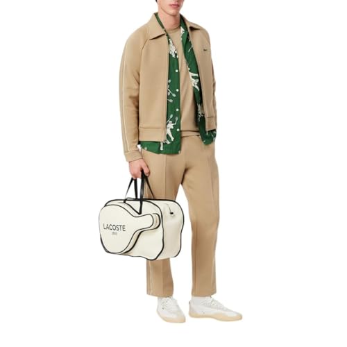 Lacoste Men's Classic Fit Made in France Graphic T-Shirt, Brown, Small4