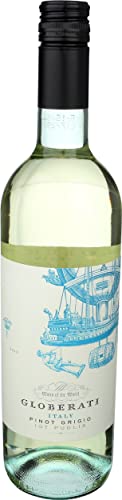 Globerati Pinot Grigio, White Wine, 750 mL Bottle