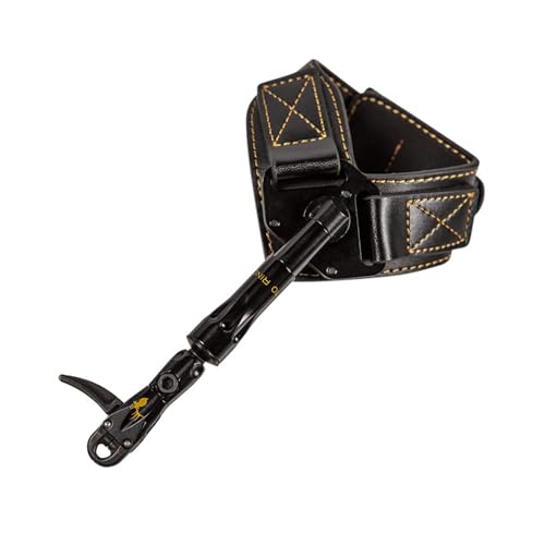 Adjustable Archery Bow Release, Preminum Archery Compound Bow Release with 360° Rotating Head, 360° Swiveling Arm, Trigger Travel Tuning