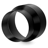 Hon&Guan 125mm auf 100mm Runden Rohr Reduzierstück, Verbstärkt Verzinkter