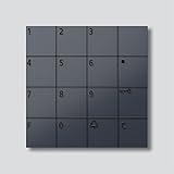 siedle compact Art.-Nr. 210004914-00 Siedle&Söhne Codeschloss-Modul COM 611-02 AG anthrazitgrau Vario-Bus Funktionsmodul für Türkommunikation 4056138002047