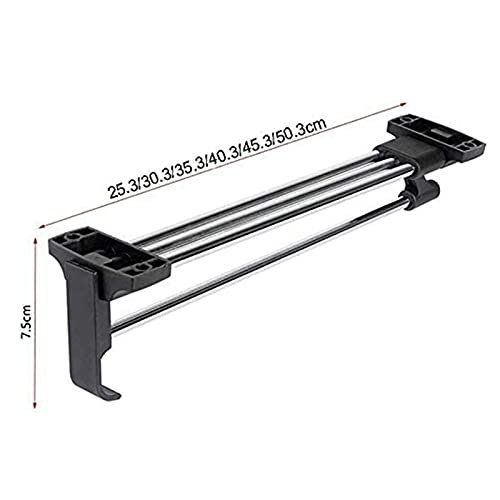 Cintre de garde-robe rétractable pour optimiser un petit dressing de chambre moderne
