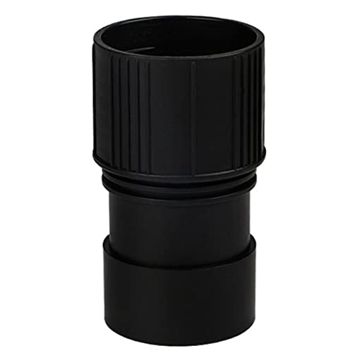 Zkbszn Hose Adapter,Vacuum Hose Attachments,Industrial Vacuum Cleaner Hose Adapter Vacuum Hose Accessories Adaptor Connector for 40mm to 48mm Vacuum Cleaner Hose, Black