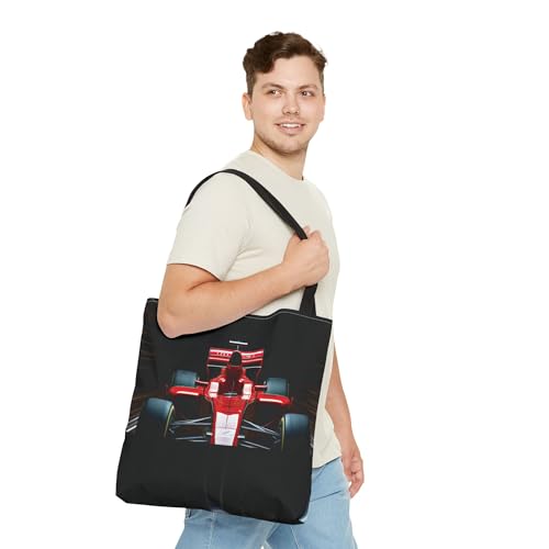 F1 Formula 1 Racing Car Shoulder Tote Bag for Travel,Work or Overnight weekender bag, lined inside 3 sizes 5 colored Handles3