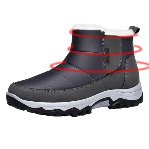 Bottes de neige pour hommes chaussures d'hiver baskets de marche - 6