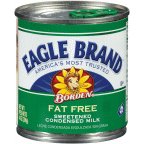 Fat Free Sweetened Condensed Milk - Eagle Brand, 14 oz