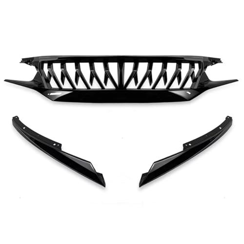 Garniture calandre noire Civic 2016-2019 pour look sport de pare-chocs