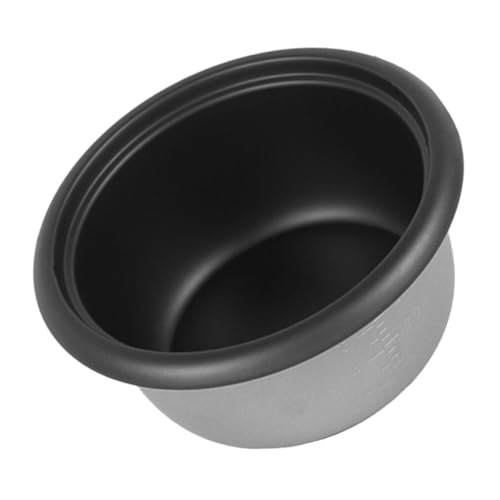 BRIGHTFUFU Non-stick Inner Pot Rice Cooker Multi-use Pot Cooker Accessory Electric Cooker Supply Cooker Liner Alloy Inner Pot Kitchen Gadget House Cooker Inner Pot Black Aluminum Alloy
