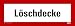 Produktbild Aufkleber Löschdecke selbstklebend Hinweisschild Warnaufkleber Warnhinweis 21x7,4cm Made in Germany by MBS-SIGNS