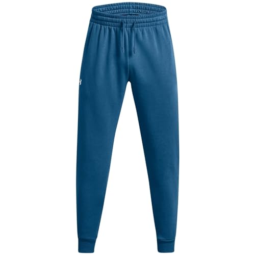 Under Armour Men's Rival Fleece Joggers, (426) Varsity Blue / / White, 4X-Large
