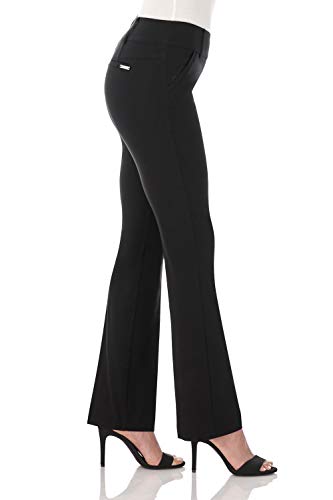 Rekucci Women's Ease into Comfort Classic Bootcut Pant w/Tummy Control2