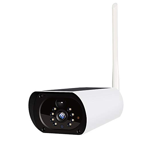Überwachungskamera Aussen Bewegungserkennung,IR Nachtsicht,[1080P] Akku Überwachungskamera Aussen WLAN, IP66 Wasserdicht Tablets und Windows PC