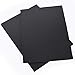 Corrugated Plastic Sheet for Indoor and Outdoor Use - 3/16 Inch Thick Poster Board, 24x36 Inches Pack of 2 Black Board Sheets Waterproof Coroplast Lightweight Blank Yard Signs