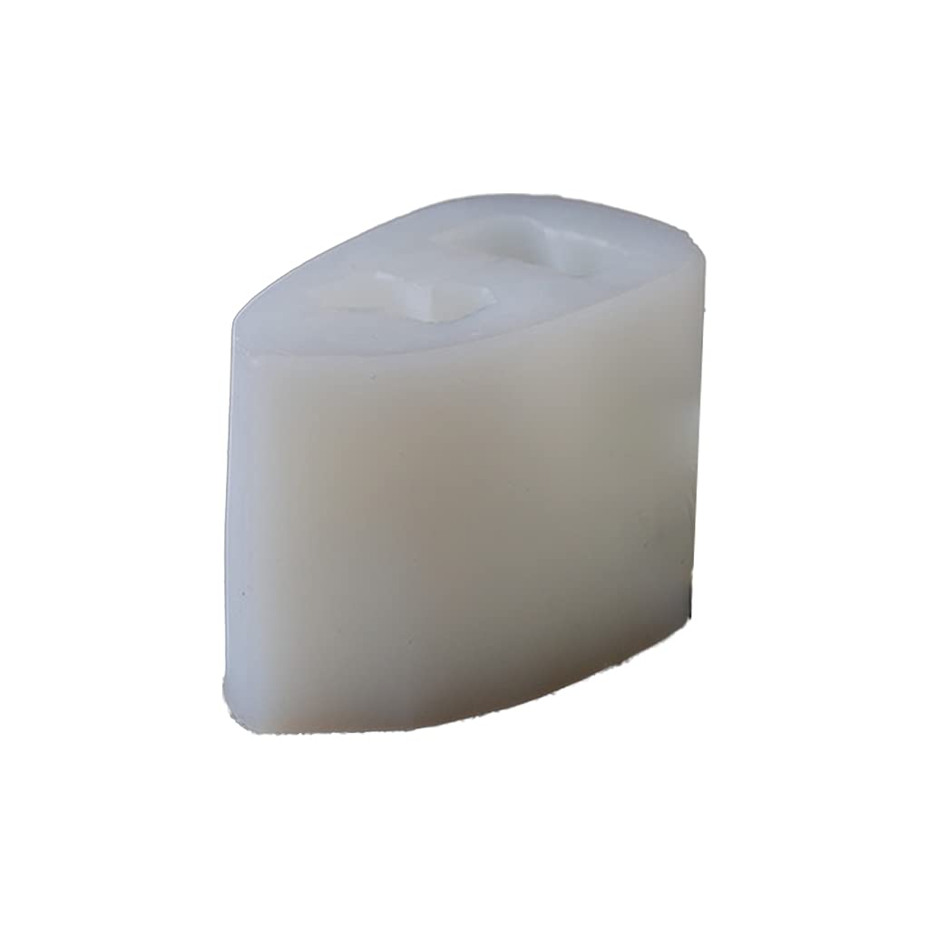 Buxuaaaa Art Candles Creative 3D Soap Silicone Mold for Crayon Wax Making Pillar Molds for Making Set