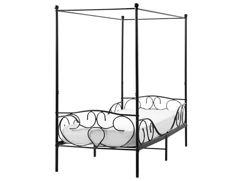Cama con Dosel Hierro Marca Beliani