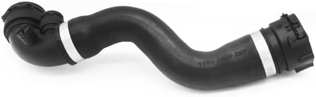 Radiator Coolant Hose Upper, Black, Synthetic Rubber, Compatible for BMW X3 E83 2004-2006, 1 Pc
