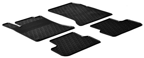 Tapis de caoutchouc Gledring anti glissement pour Mercedes Classe B CLA GLA