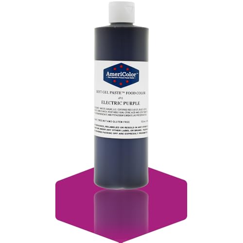 ELECTRIC PURPLE 13.5 Ounce Soft Gel Paste Food Color