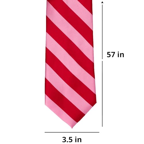 Image of tiemart Men's Striped Tie Standard Length