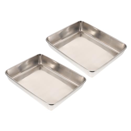 Plateaux Rectangulaires Supports Multifonctions pour Serviettes et Aliments