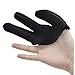 TOVINANNA 2pcs Heat Resistant Hairdressing Finger Glove Three Finger Cover for Curling and Straightening Comfortable Hand Protection for Salon Use