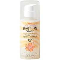 1.7-Oz Hawaiian Tropic Weightless Hydration Face Sunscreen SPF 30