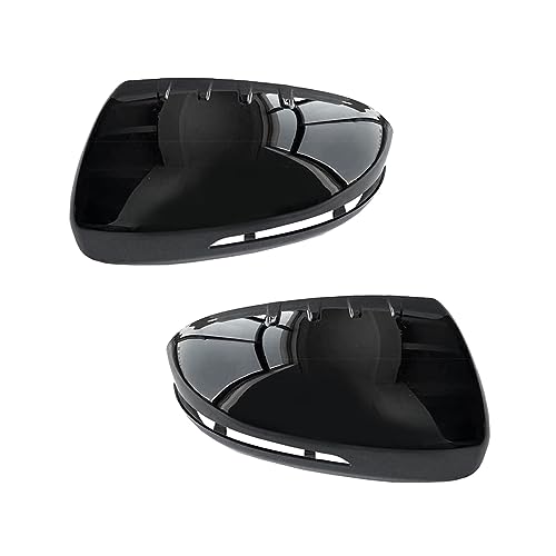 Couvre miroir de rétroviseur de voiture noire pour K5 coque rétroviseurs latéraux