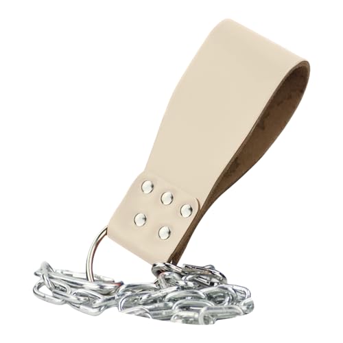 Cinturón de dominadas con peso, cinturón de inmersión de fitness con cadena de acero, equipo de entrenamiento de fuerza para hombres y mujeres, accesorios de entrenamiento de gimnasio en casa para