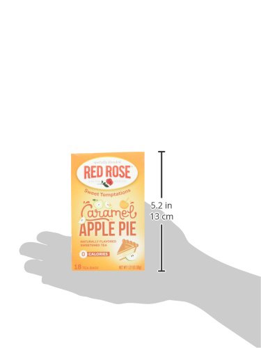 Red Rose Carmel Apple Pie Tea, 18 Count (Pack of 2)