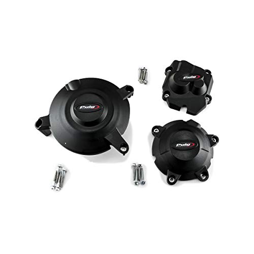 Couvercle protection moteur Puig Kawasaki ZX-10R pour éviter les fuites d'huile en cas de chute