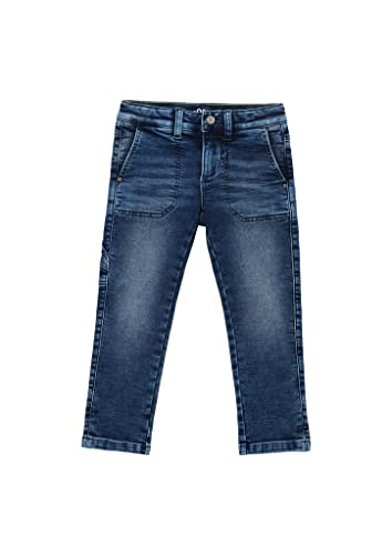 s.Oliver Jungen Jeans Pelle, Regular Fit Straight Leg, Blue, 134
